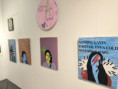 Exposição de trabalhos dos alunos de Artes Visuais na Galeria Caminhense